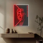 Movies Tv Neon Sign Hidden Mad Mind Collapse Art 1