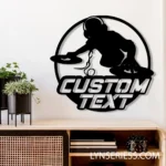 Music Metal Sign Custom Dj Disc Jockey 1