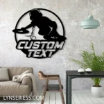 Music Metal Sign Custom Dj Disc Jockey 1