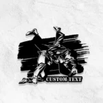 Music Metal Sign Custom Judo 1