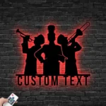 Music Metal Sign Custom Marching Band 1
