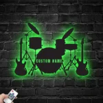 Music Metal Sign Custom Music Band 1