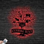 Music Metal Sign Custom Music Tree 1