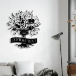 Music Metal Sign Custom Music Tree 1