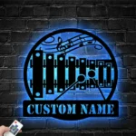 Music Metal Sign Custom Xylophone Musical Instrument 1