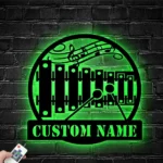 Music Metal Sign Custom Xylophone Musical Instrument 1