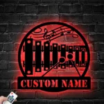 Music Metal Sign Custom Xylophone Musical Instrument 1