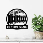 Music Metal Sign Custom Xylophone Musical Instrument 1