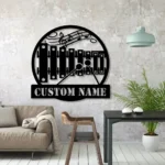 Music Metal Sign Custom Xylophone Musical Instrument 1