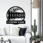Music Metal Sign Custom Xylophone Musical Instrument 1