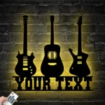 Music Metal Sign Fretboard Player Name 1