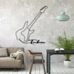Music Metal Sign Fretboard Player Name 1