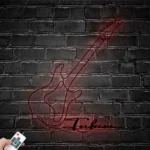 Music Metal Sign Fretboard Player Name 1