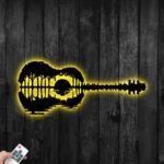 Music Metal Sign Guitar Sunset 1