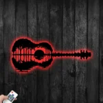 Music Metal Sign Guitar Sunset 1