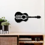 Music Metal Sign Guitar Sunset 1