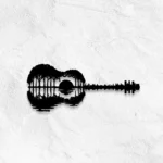 Music Metal Sign Guitar Sunset 1