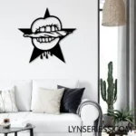 Music Metal Sign Lips Mouth Dripping Joint Blunt Smoking Smoke 1