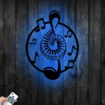 Music Metal Sign Music Notes 1