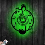 Music Metal Sign Music Notes 1