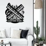 Music Metal Sign Personalized Melodica Player Name 1