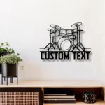 Music Metal Sign Snare 1