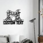 Music Metal Sign Snare 1