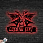 Music Metal Sign Stylish Rock And Roll 1