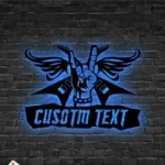 Music Metal Sign Stylish Rock And Roll 1