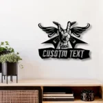 Music Metal Sign Stylish Rock And Roll 1