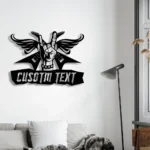 Music Metal Sign Stylish Rock And Roll 1