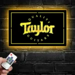 Music Metal Sign Taylor Guitar Music 1