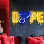 Music Neon Sign Dripping Dope St Louis Blues 1