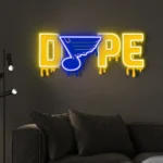 Music Neon Sign Dripping Dope St Louis Blues 1
