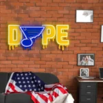 Music Neon Sign Dripping Dope St Louis Blues 1