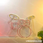Music Neon Sign Drum Music Instrument 1
