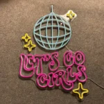 Music Neon Sign Let8217s Dance Girls Led 1