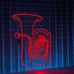 Music Neon Sign Tuba Led 1