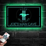 Mustang Metal Sign Custom Ford Horse Car 1