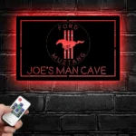 Mustang Metal Sign Custom Ford Horse Car 1