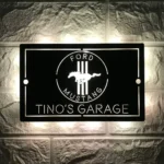 Mustang Metal Sign Custom Ford Horse Car 1