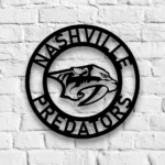 Nashville Predators Metal Sign Nhl 1