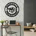 Nashville Predators Metal Sign Nhl 1