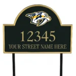 Nashville Predators Metal Sign Predator Cat Logo 1