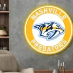 Nashville Predators Neon Sign Nhl 1