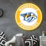 Nashville Predators Neon Sign Nhl 1