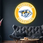 Nashville Predators Neon Sign Nhl 1