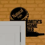Natural Light Metal Sign Custom Bottle Cap 1