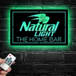 Natural Light Metal Sign Custom Nat Light Bar 1