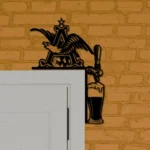 Natural Light Metal Sign Tap Handle 1